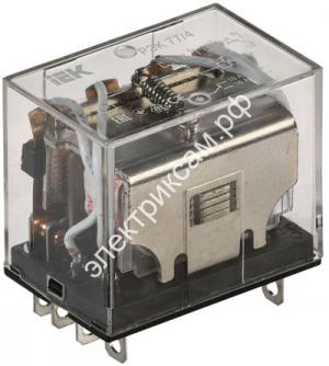 РЭК 77/4 10А 220В АС IP40-реле промежуточное 4 группы контактов 230В / 348245 / - картинка 1