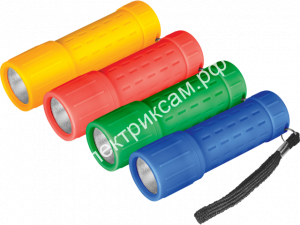 61434 NPT-CP16-3AAA фонарь 1LEDх1Вт пластик ударопрочный дальность 60м батарейки в комплект не входят (1шт в уп.) Navigator / - картинка 1