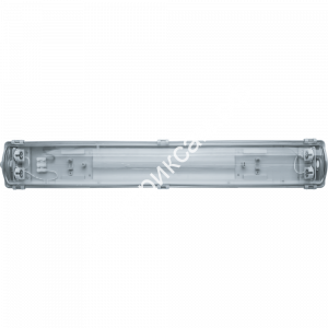 14333 DSP-04S-1200-IP65-2xT8-G13-R светильник пылевлагозащенный под LED лампу Т8 1200мм аналог ЛСП 2х36 корпус и рассеиватель - картинка 1