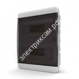 BVK 40-24-1 Щит встраиваемый пластиковый 24 мод. IP41  прозрачная черная дверца / 9650330 / - картинка 1