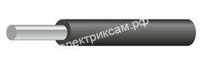 АПВ (ПАВ) 16ож черный (ГОСТ)-провод установ.алюмин.изоляция ПВХ / 210049 / - картинка 1