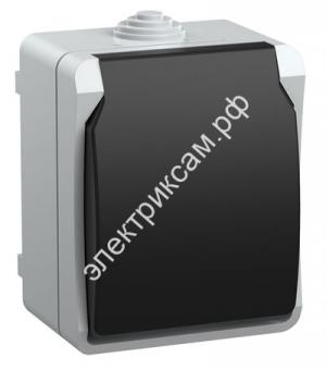 РСб20-3-ФСр Розетка одноместная с з/к для открытой установки IP54  (10 шт в уп.) / 986625 / - картинка 1
