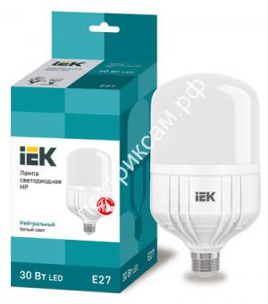 Лампа светодиодная HP 30Вт 230В 4000К E27 / 2915834 / - картинка 1