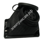 332-0100-0202 Розетка наруж. уст-ки накл. 3Р+Е, 3x32А 380В,с заглушкой каучук (48шт в уп) / 386508 / - картинка 1