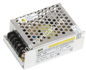 Драйвер LED ИПСН-PRO 25Вт 12 В блок - клеммы IP20 / 2913732 / - картинка 1