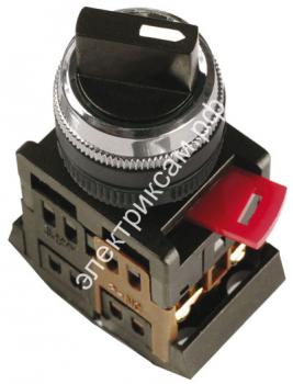 АС-22/I-O IP40-переключатель 2фикс.положения 1з+1р Dуст22мм 7.5А 230В / 570381 / - картинка 1
