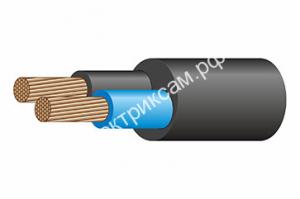 КГ-ХЛтп 2х4 (ГОСТ)-кабель силовой медный дв.изол.резина от -60 до 50°С 660В / 22631 / - картинка 1