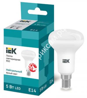 Лампа светодиодная ECO R50 рефлектор 5Вт 230В 4000К E14 / 2914971 / - картинка 1