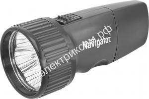 94941 NPT-CP02-ACCU фонарь 5LED Пластик 3 Ni-Cd аккум.а, 3.6 В, 250 мА/час, в компл.   дальность освещения 30м Navigator / 03 - картинка 1