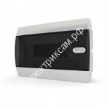 CVK 40-12-1 Щит встраиваемый пластиковый 12 мод. IP41  прозрачная черная дверца / 9650060 / - картинка 1