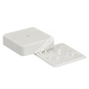 Коробка разветвительная  KMP-030-030 наружная, 75х75х25, белая EKF PROxima / 982257 / - картинка 1