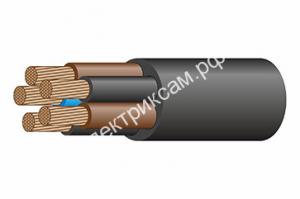 КГ-ХЛтп 5х4 (ГОСТ)-кабель силовой медный дв.изол.резина от -60 до 50°С 660В / 22649 / - картинка 1