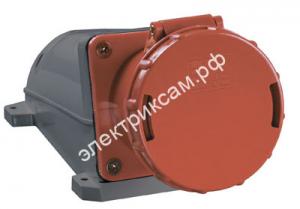 134(3P+РE)63A IP54-розетка кабельная стационарная ОУ 380B / 400210 / - картинка 1