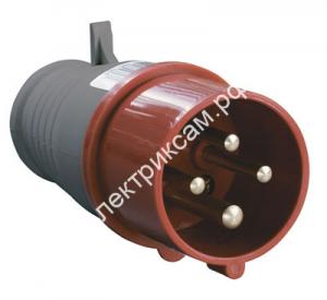 014(3Р+РЕ)16А IP44-вилка кабельная переносная  380В / 40013 / - картинка 1
