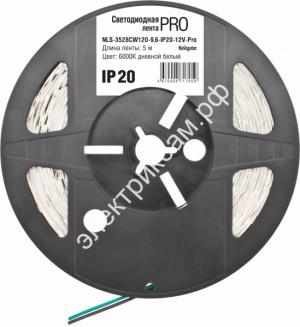 71705 NLS-3528CW120-9.6-IP20-12V-Pro R5 Светодиодная лента Navigator / 2092055 / - картинка 1