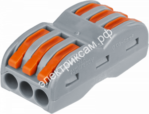 Клеммы монтажные Navigator 14220 NTC-R-3x3-6-50 (50 шт/упак) / 2093204 / - картинка 1