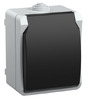 РСб20-3-ФСр Розетка одноместная с з/к для открытой установки IP54  (10 шт в уп.) / 986625 /