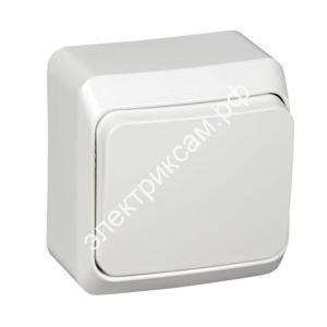 ВА10-001b ЭТЮД-выкл.ОУ однокл.белый 10А Schneider Electric (25 шт в уп.) / 38222 / - картинка 1