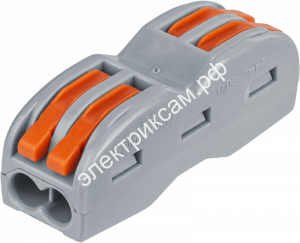 Клеммы монтажные Navigator 14219 NTC-R-2x2-4-50 (50 шт/упак) / 2093203 / - картинка 1