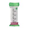 BLNRA011411 розетка О/У 4-я с заземл. со шторками изол.пл.16А 250В белый BLANCA (4 шт в уп.) / 421454 /